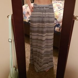 NWOT Maurices Stripe Maxi Skirt